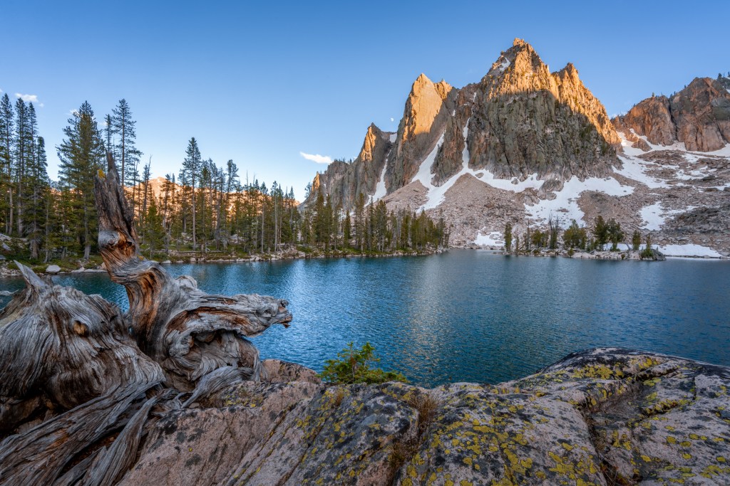 Sunlight on the Peaks