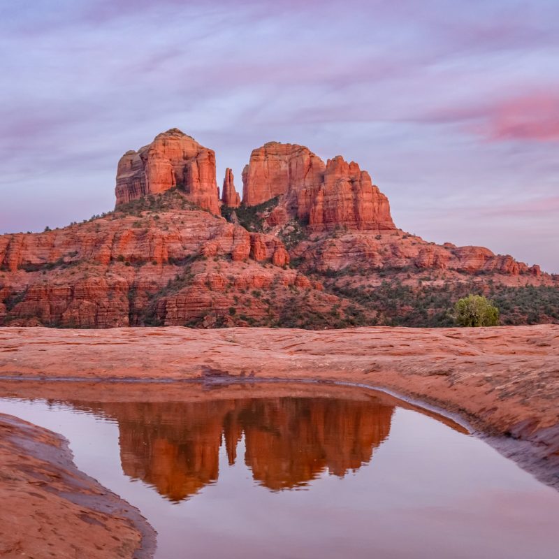 Cathedral Rock Reflection
