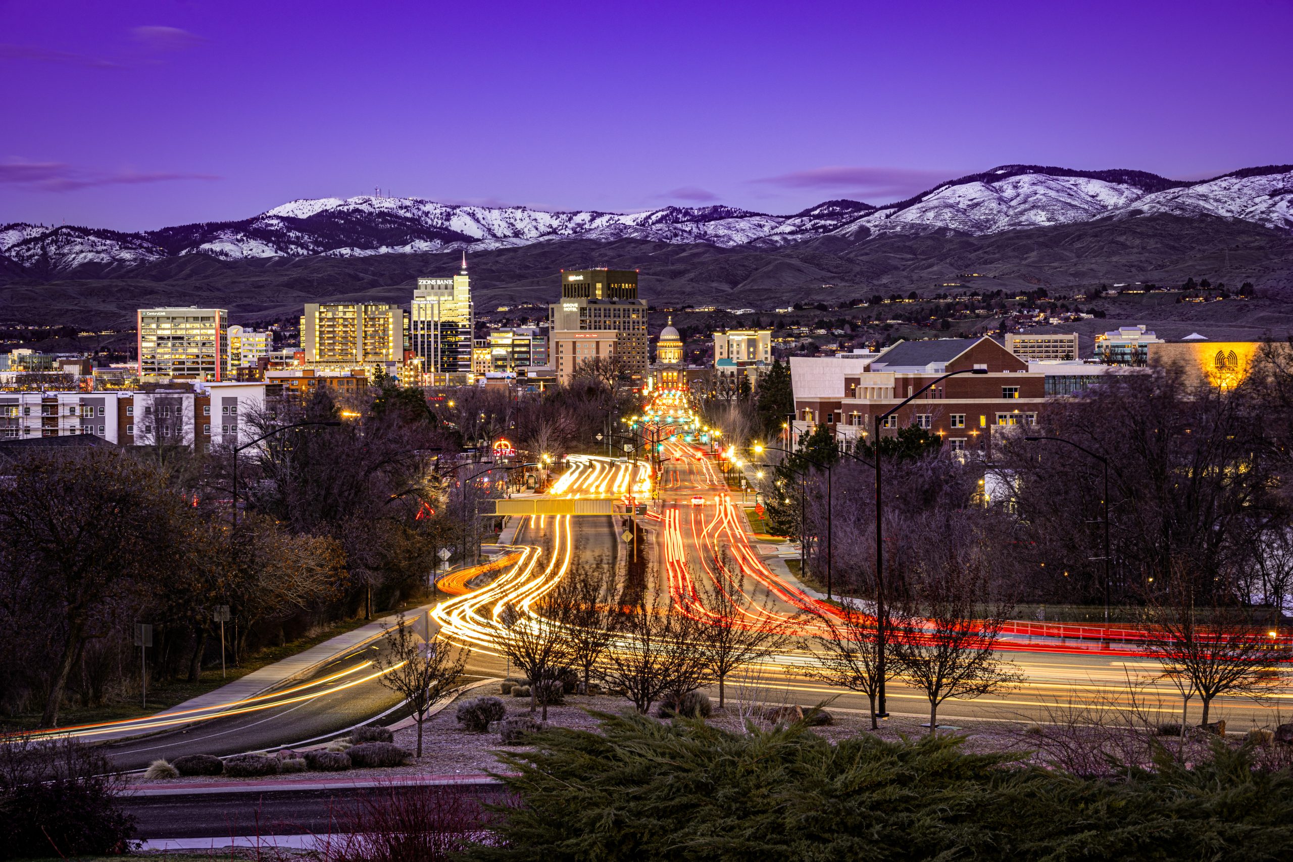 Boise City, From the Depot
