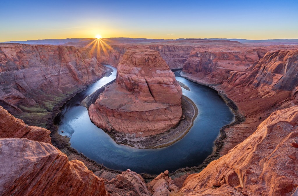 Horseshoe Bend Sunset, Colorado River