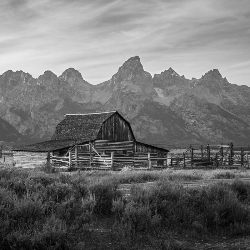 John Moulton Barn, Mormon Row, Grand Teton National Park