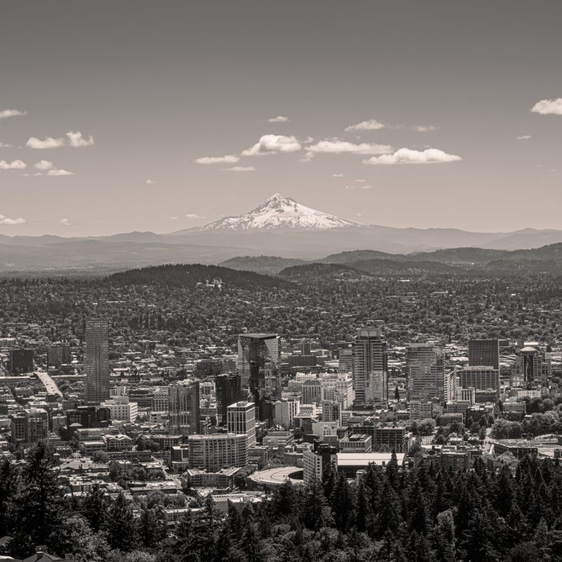 Portland as seen from Pittock Mansion