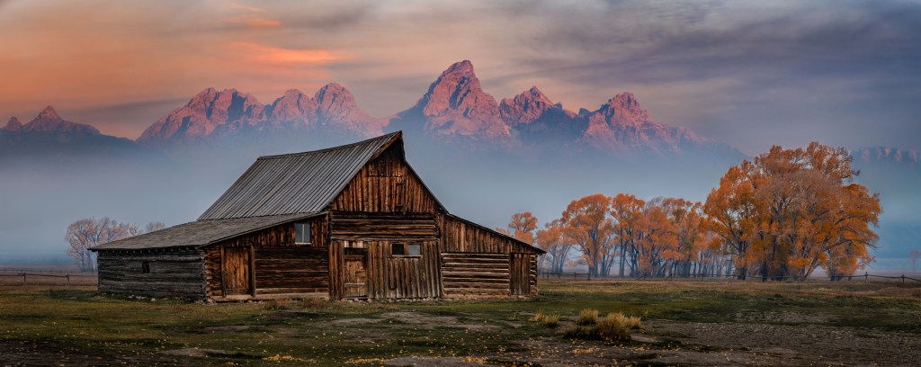T.A. Moulton Barn, Grand Teton National Park, Mormon Row