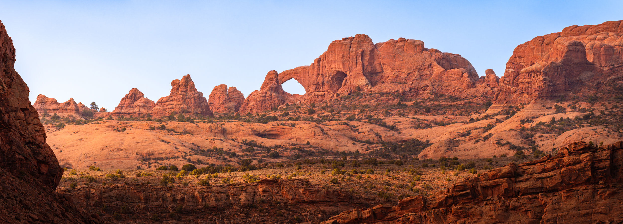South Window Arch From The Back